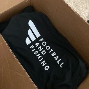 Football & Fishing - black